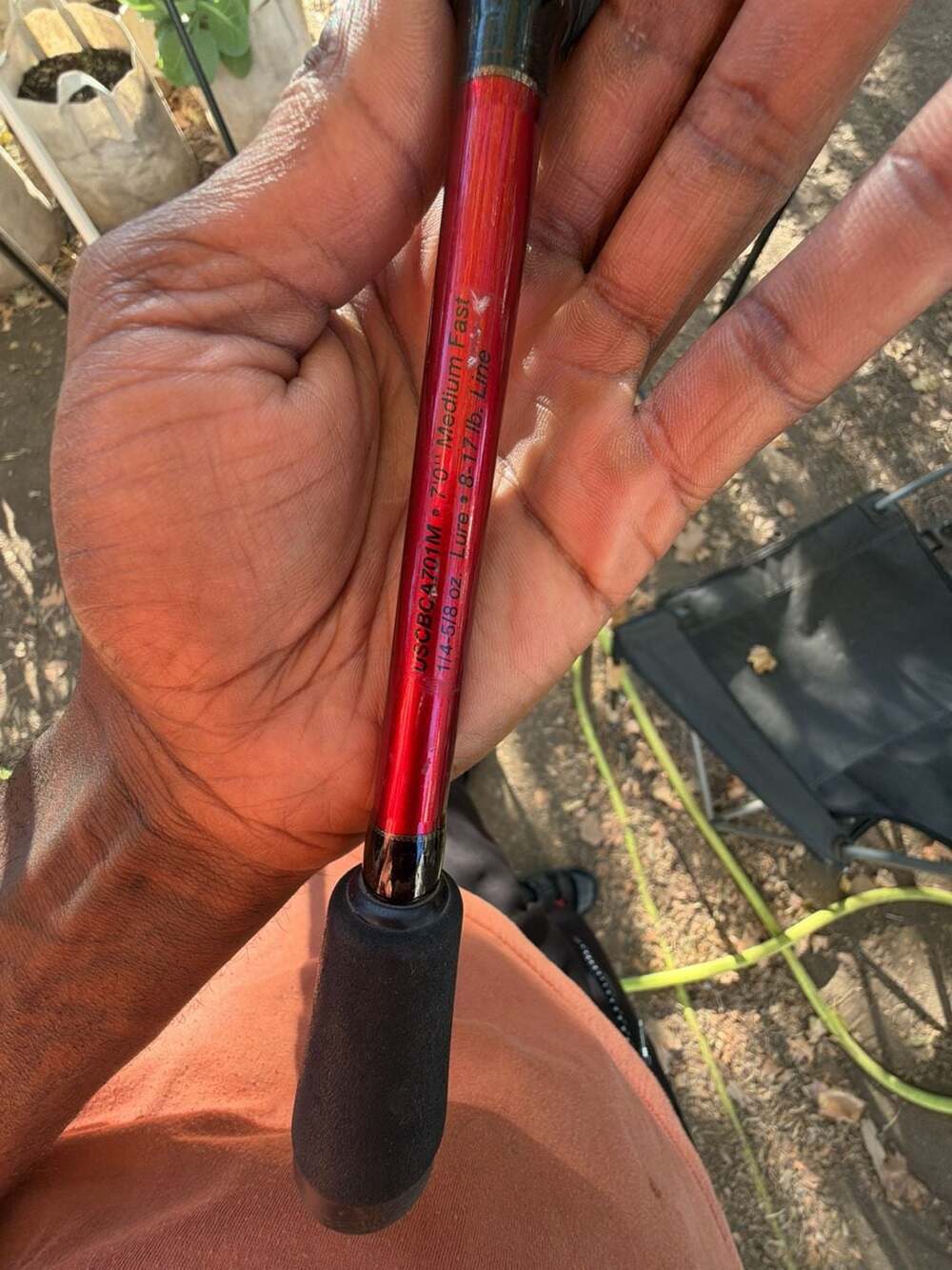 Ugly Stik Carbon Casting Fishing Rod 7'0" Medium Fast USCBCA701M